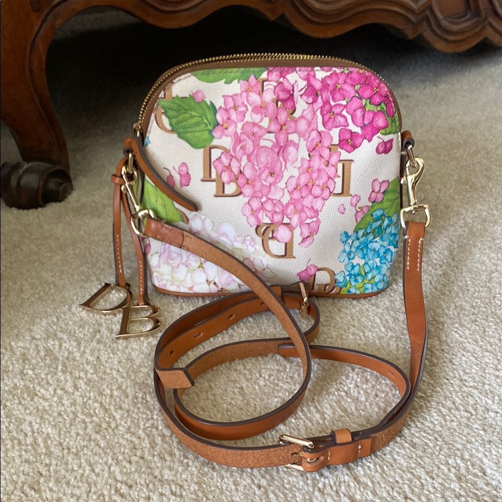 Dooney & Bourke small hydrangeas Floral Crossbody Bag - Multicolor